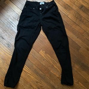 PAIGE Black Denim Verdugo Ultra Skinny Jeans 28